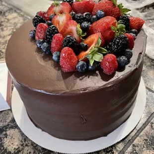 Inside out German Chocolate Cake.