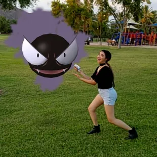 Ghastly lives here. And his many brothers and sisters. But only at night.