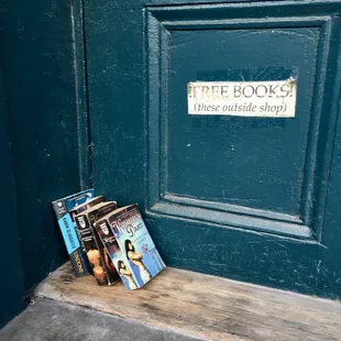 free books outside the door