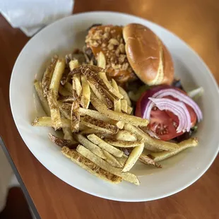 Southwest Moon burger