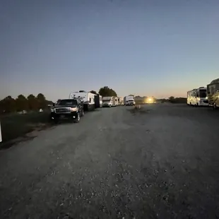 Popular Harvest Host camping place.