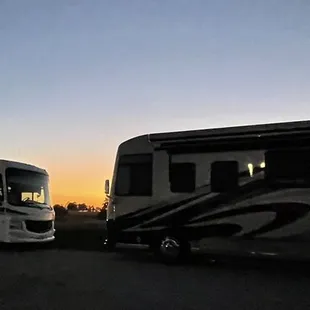 Sharing the parking lot space !!!