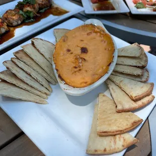 Roasted Red Pepper and Goat Cheese Dip