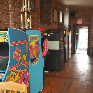 The main game section...