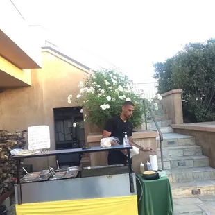 Phenomenal birthday party thrown by our  lovely customer Lindsay For her Husband .Thank you for having us .