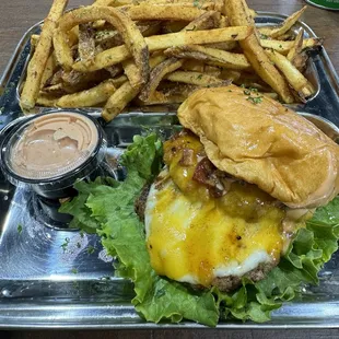 The Hogs for the Cause smashburger a portion of the proceeds which go to support the fight against pediatric brain cancer