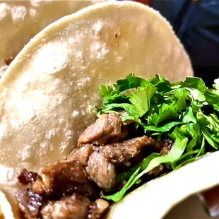 Carne asada tacos