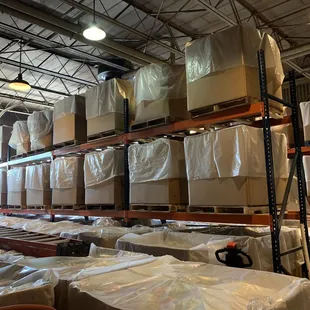 Beads/throws waiting to be sorted