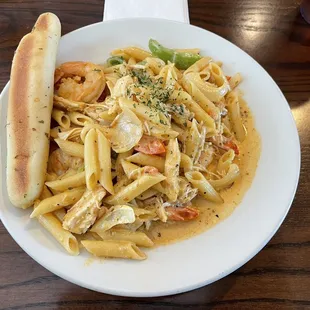 Cajun Chicken and Shrimp