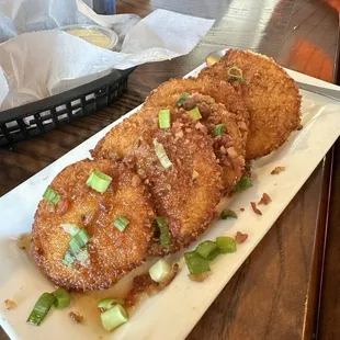 Fried green tomatoes. Southerner approved!