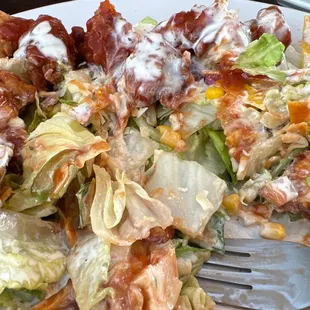 BBQ chicken salad
