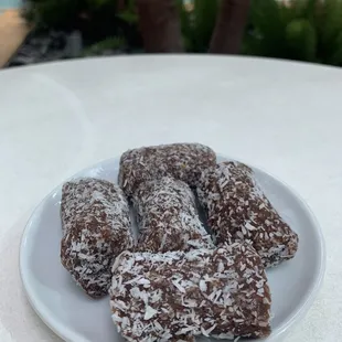 food, dough desserts, donuts