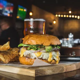 The Arch City Tavern Burger