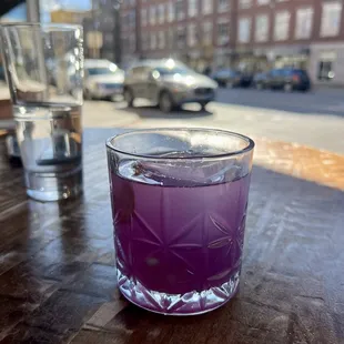 Gin-to the night cocktail