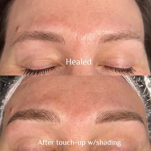 Microblading touch up