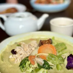 a bowl of soup