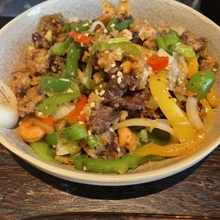 Golden Cashew Chicken