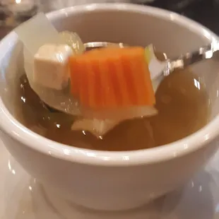 Soup included
