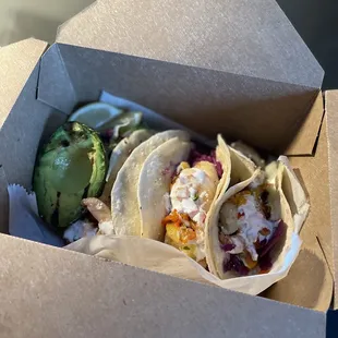 Street Tacos with Shrimp