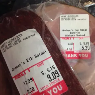 Best Elk Salami ever!!!