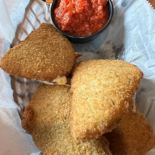 Fried Mozzarella Sticks