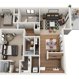 Three Bedroom