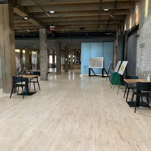 an empty coffee shop