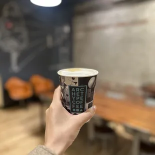 Pistachio rose latte