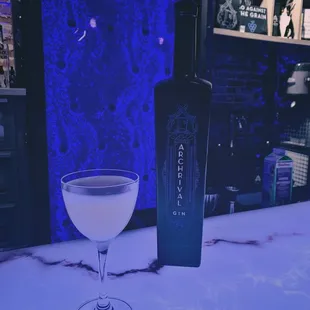Archrival Gin and a gin fizz