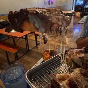 THAT CHEESE PULL THOUGH....