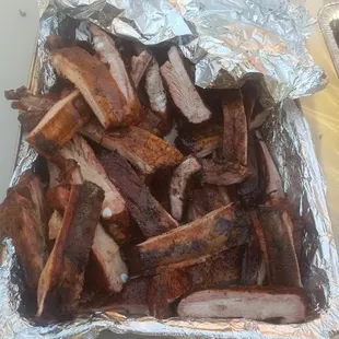 St. Louis style pork ribs