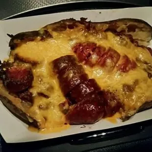 grilled eggplant with cheese