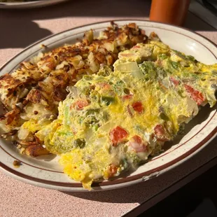 Veggie omelette