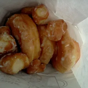 Bag of donuts with bonus donut holes