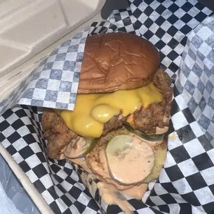 Crispy Chicken Sandwhich