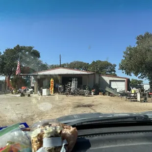 Outside of restaurant