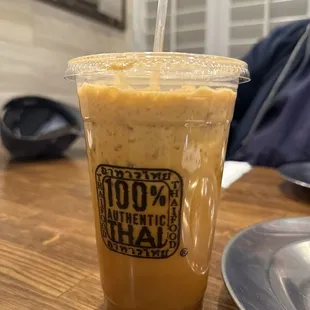 Iced Thai coffee