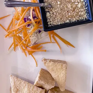 Tofu with spicy sauce