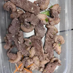 Beef salad