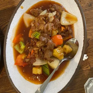 Sweet and Sour Chicken