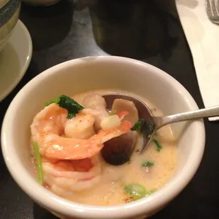 Tom Kha with Shrimp