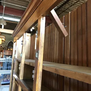 Cabinet was falling apart.