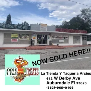 PIcaTreats Sold here