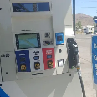 U can use credit card here for 0.06 more per gallon in NV
