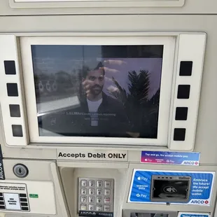 Tv playing ads with music.....