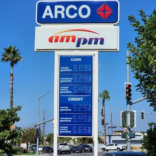 Gas prices as of 10-28-23