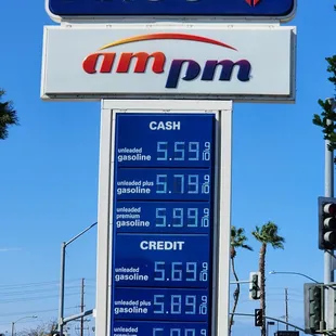 Gas prices as of 10-8-23