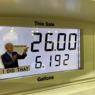 That's expensive  for gas .... Thanks Biden