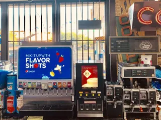 Kwik Serv Gas Station Speeds Mart