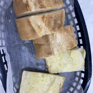 Cuban toast before the meal